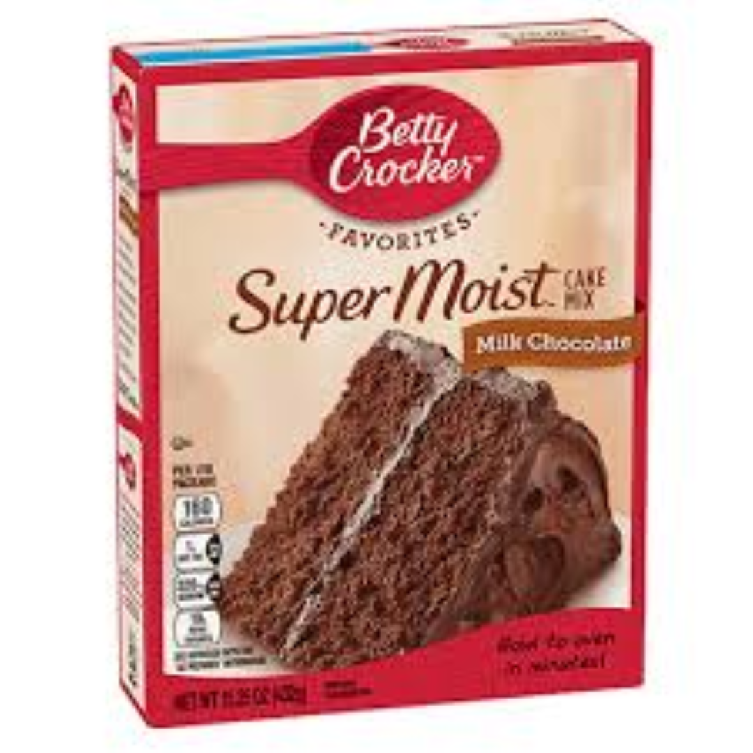 BETTY C. CAKE MIX MILK CHOCOLATE 432G